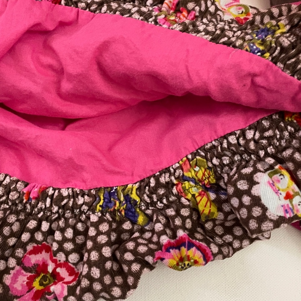 Catimini Fuchsia Top with embroidery designed in France 9m - Picture 5 of 7
